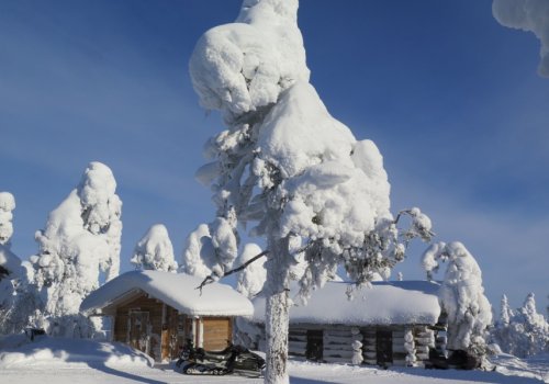 Potopisno: polarna zima na Finskem in v Sibiriji