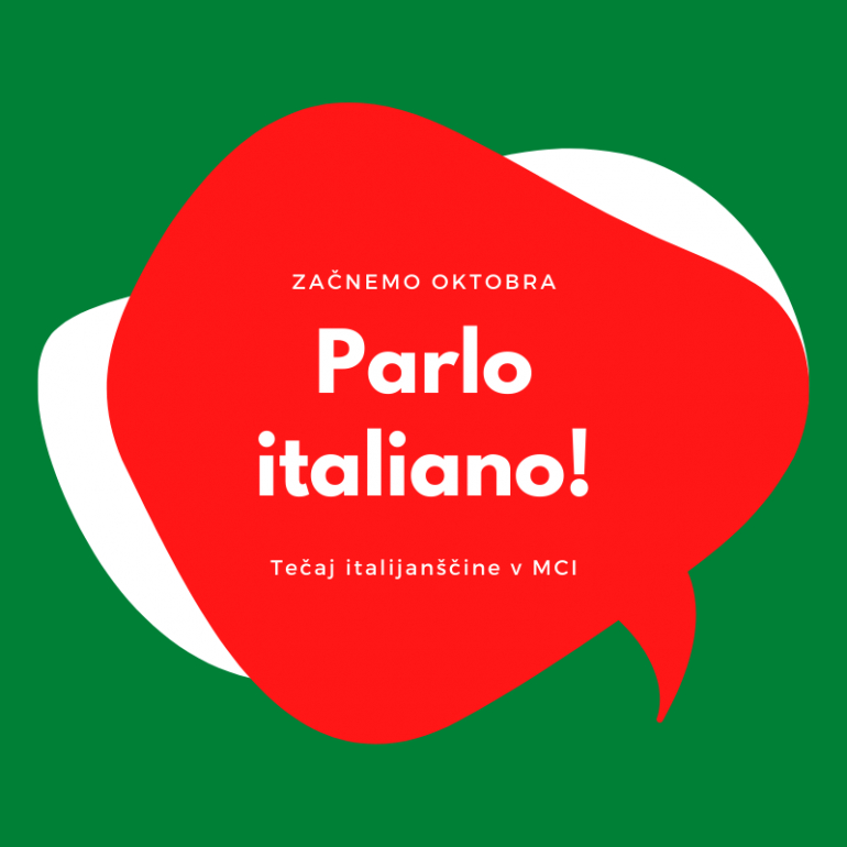 Tečaj italijanščine - prvo srečanje